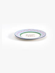 Eleanor Bowmer Set of 4 White Electric Coast Oyster Side Plates - Image 3 of 4