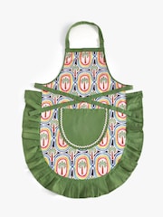 Eleanor Bowmer Multi Electric Coast Palm Tree 100% Cotton Apron - Image 2 of 4