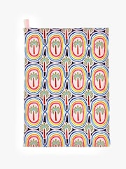 Eleanor Bowmer Set of 2 Green Electric Coast Palm Tree Single Oven Glove Tea 100% Cotton Towels Set - Image 3 of 6