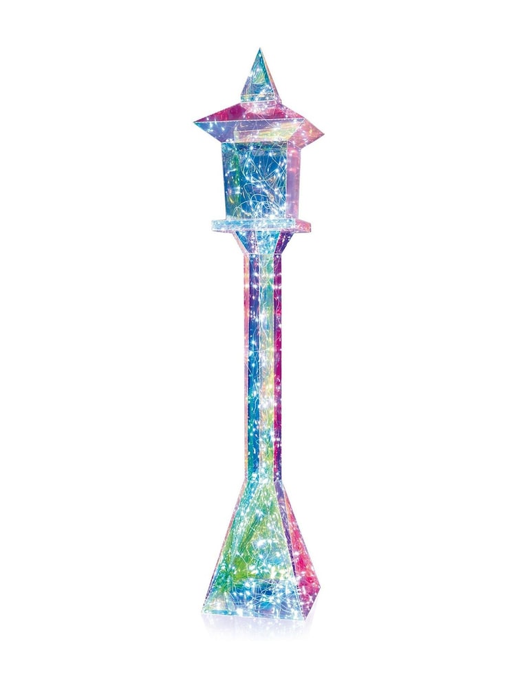 Premier Decorations Ltd Rainbow 1.2m Dream Lamppost with 200 White LED Lights - Image 1 of 1