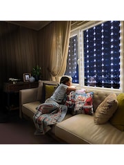 Premier Decorations Ltd Flexi LED Christmas Window Curtain Lights - Image 1 of 3