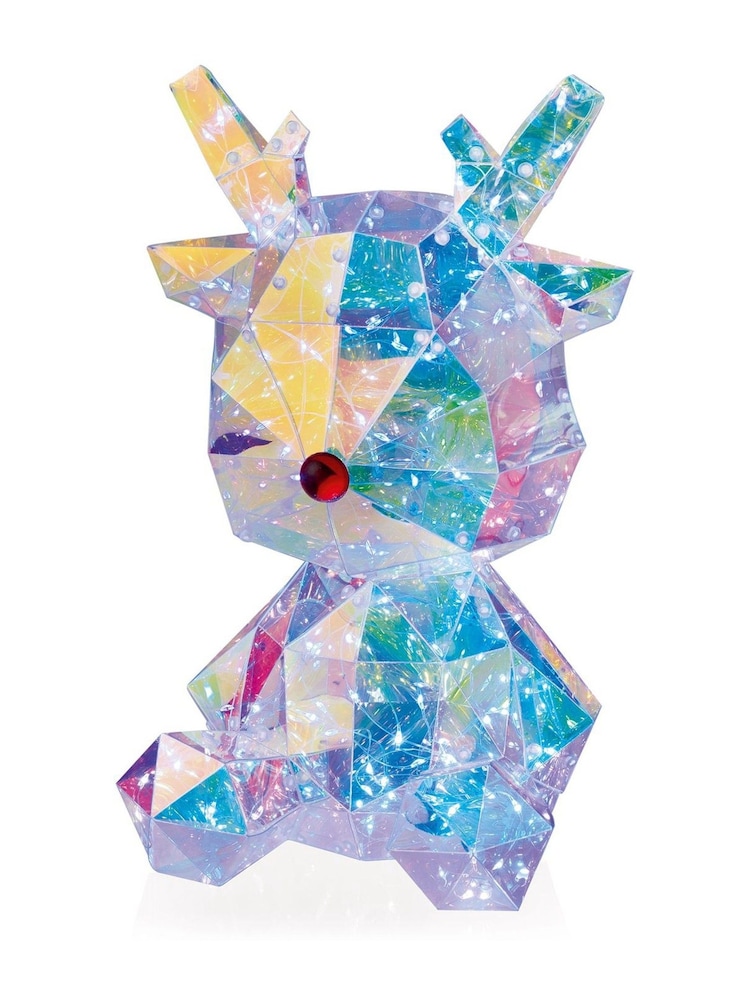 Premier Decorations Ltd Light Up Christmas Reindeer Decoration - Image 1 of 1