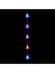 Premier Decorations Ltd Rainbow Trees Flexi Bright LED Christmas Window Curtain Lights - Image 2 of 3