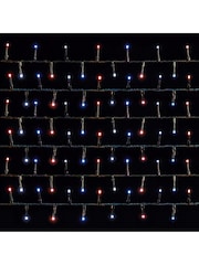 Premier Decorations Ltd Red/Blue 1000 LED Tree Brights 25m Christmas Lights with Timer - Image 2 of 4