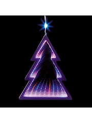 Premier Decorations Ltd Infinity Trees Window Curtain LED Lights - Image 2 of 2