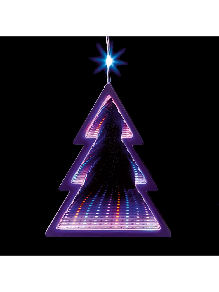 Premier Decorations Ltd Infinity Trees Window Curtain LED Lights - Image 2 of 2
