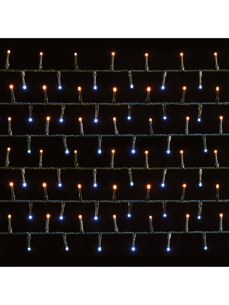 Premier Decorations Ltd White Warm Tree Brights 18.7m 750 Christmas Lights with Timer - Image 2 of 4