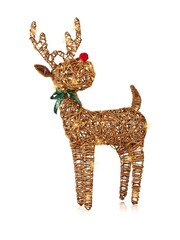Premier Decorations Ltd Light Up Christmas Reindeer Decoration - Image 2 of 2