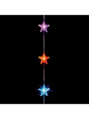 Premier Decorations Ltd Rainbow Stars 12x12m Flexi Bright LED Star Curtain Lights - Image 2 of 3