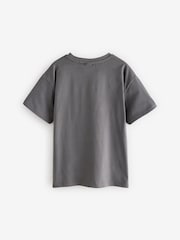 Grey Wednesday License Graphic 100% Cotton T-Shirt (8-16yrs) - Image 2 of 4