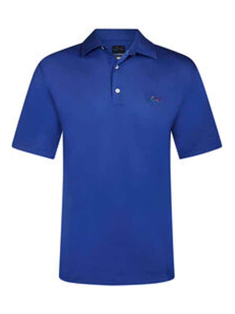 Greg Norman Men's Polo Shirt Core Shark Logo - Image 1 of 1