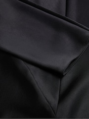 Ted Baker Black Avelli Curve Seam Detail Midi Dress - Image 5 of 6
