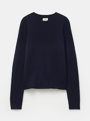 Hush Blue Ivy Fine Merino Crew Jumper - Image 5 of 5