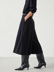 Hush Black Akira Pinstripe Culotte - Image 2 of 4