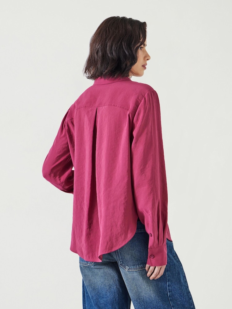 Hush Pink Faye Air Flow Shirt - Image 5 of 6