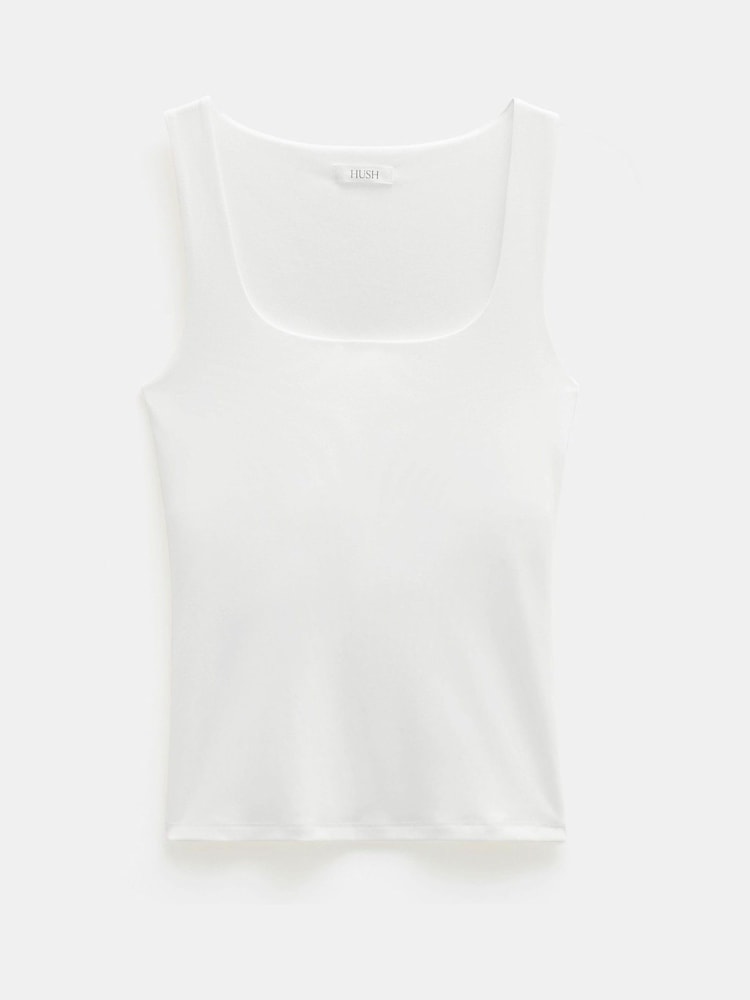 Hush Cream Jade Wide Strap Scoop Vest - Image 5 of 5