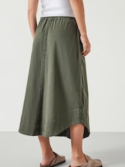 Hush Green Ava Midi Skirt - Image 2 of 5