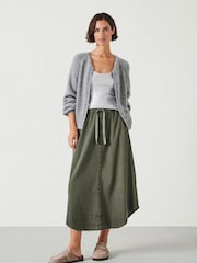 Hush Green Ava Midi Skirt - Image 3 of 5