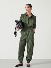 Зеленый - Hush Feyre Utility Jumpsuit - Изображение 1 из 4