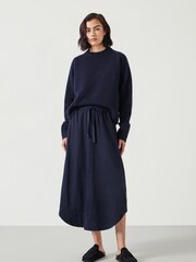 Hush Blue Ava Midi Skirt - Image 4 of 6