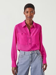 Pink - Hush Havana Transparentes Hemd - Bild 1 von 5