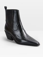 Hush Black Kendall Western Boots - Image 3 of 5