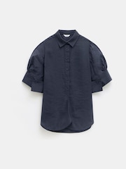 Hush Black Laila Short Sleeve Shirt - Image 4 of 4