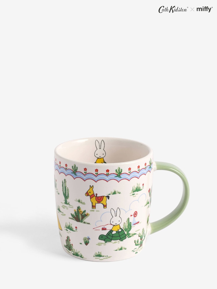 Cath Kidston Green Rodeo Miffy Mug - Image 10 of 10