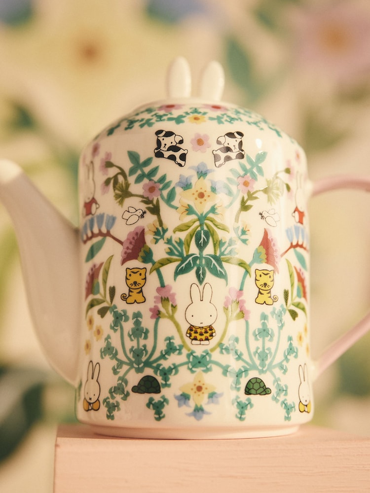 Cath Kidston Pink/Cream Miffy Tea for Two - Image 3 of 8