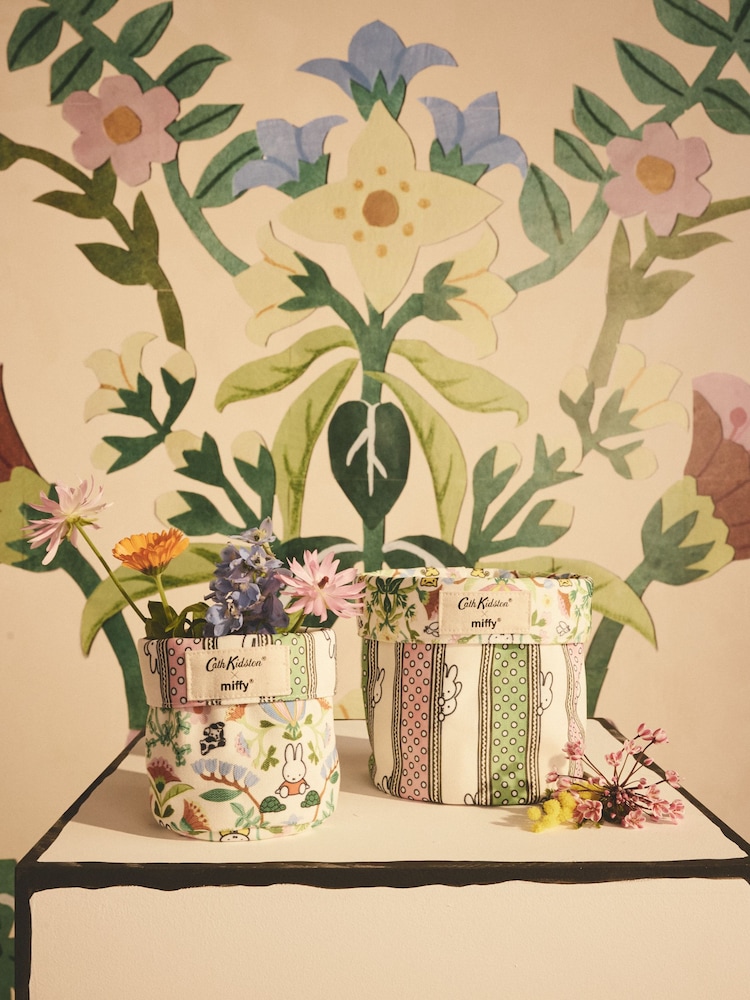 Набор двусторонних сумок для хранения с принтом Cath Kidston 2 - Image 1 of 7