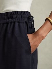 Reiss Nora Wool-Blend Ruched Jersey Midi Skirt - Bild 4 von 6