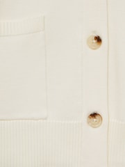 Fildeș - Cardigan gros tricotat Reiss Harper - Image 6 of 6