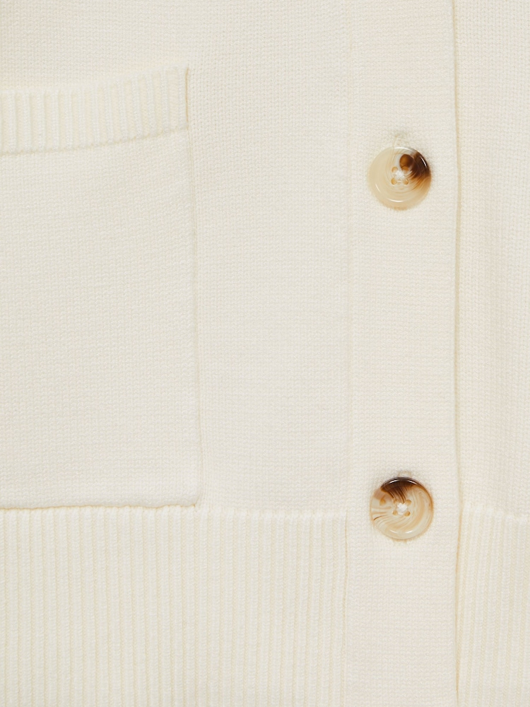 Elfenbein - Reiss Harper Grobstrickjacke - Bild 6 von 6 Elfenbein - Reiss Harper Grobstrickjacke - Bild 6 von 6