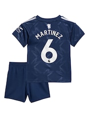 adidas Blue Manchester United EPL Away Baby Kit 2024-25 - Image 3 of 3