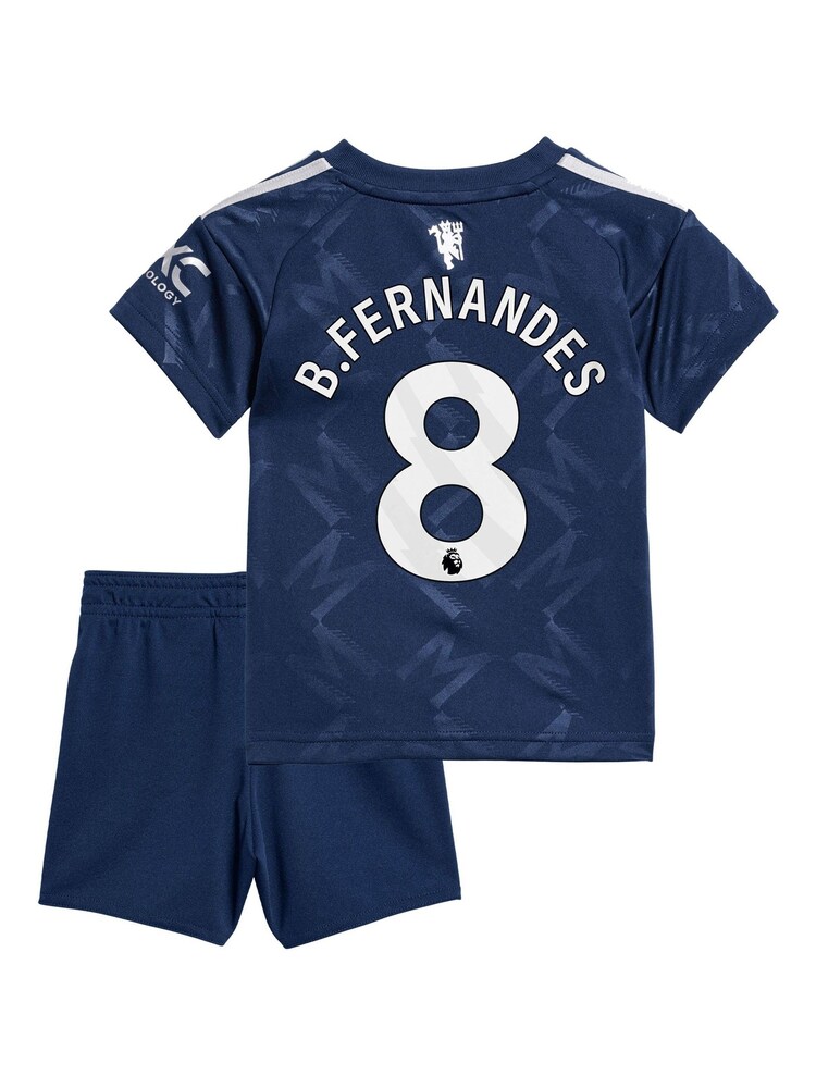 adidas Blue Manchester United EPL Away Baby Kit 2024-25 - Image 2 of 3