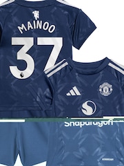 adidas Blue Manchester United EPL Away Baby Kit 2024-25 - Image 4 of 4