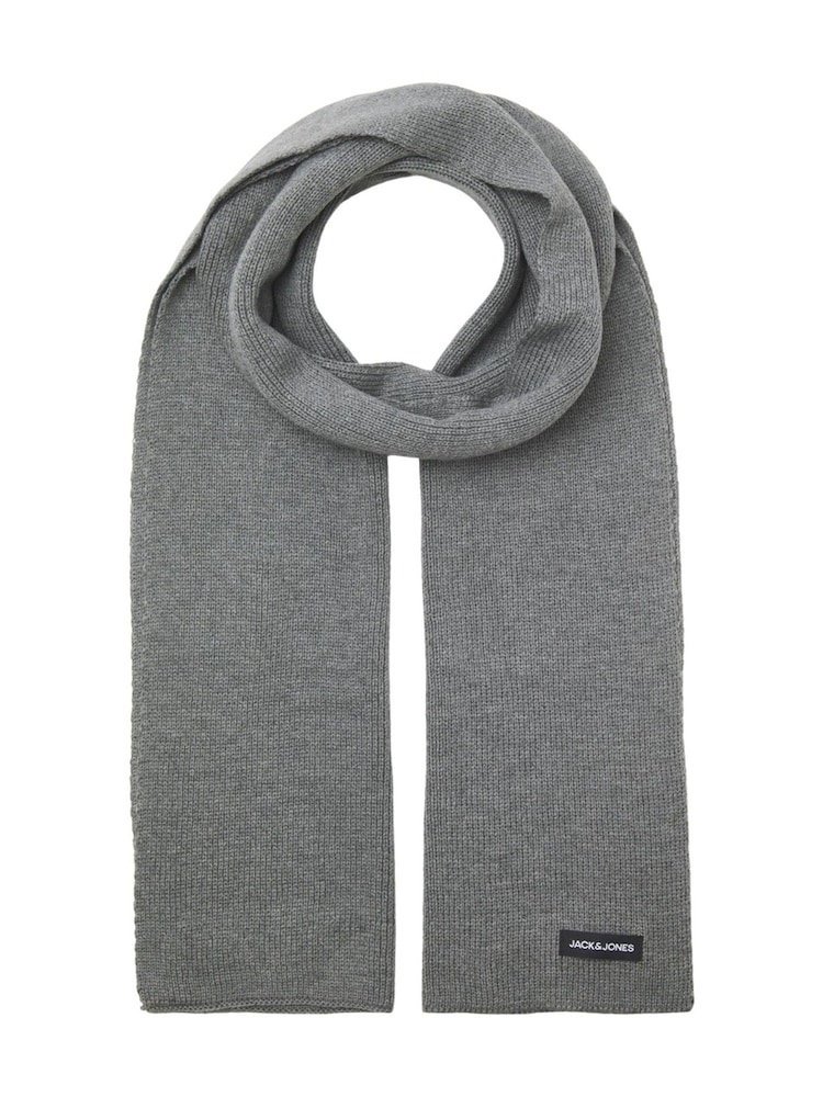 JACK & JONES Grey Hat and Scarf Gift Box Set - Image 2 of 3