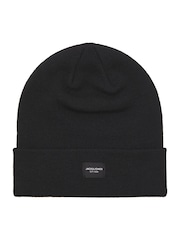 JACK & JONES Black Hat and Scarf Gift Box Set - Image 3 of 3