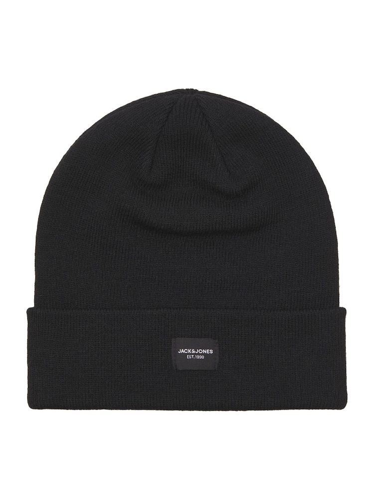 JACK & JONES Black Hat and Scarf Gift Box Set - Image 3 of 3