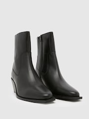 Schuh Briar Leather Western Boots - Image 2 of 4