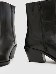 Schuh Briar Leather Western Boots - Image 3 of 4