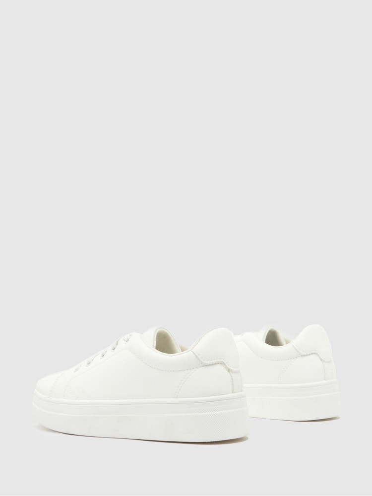 Schuh Marcella Platform Lace Black Shoes - Image 4 of 4