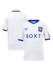 Castore White Kids Glasgow Rangers Away Shirt 2024-25 - Image 1 of 3