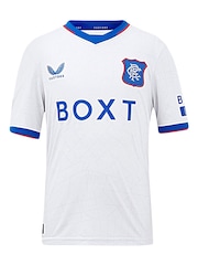Castore White Kids Glasgow Rangers Away Shirt 2024-25 - Image 2 of 3