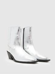 Schuh Briar Leather Western Boots - Image 2 of 4