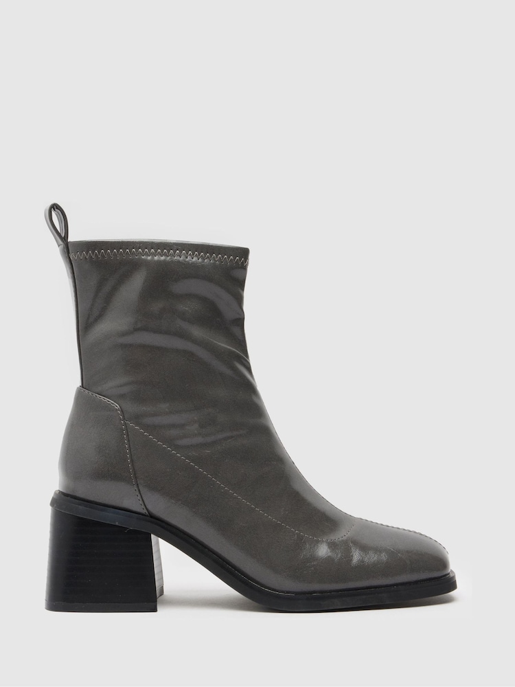Schuh Briony Grey Boots - Image 1 of 4