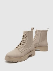 Schuh Natural Andria Lace-Up Boots - Image 4 of 4