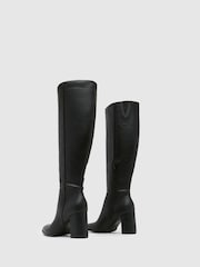 Schuh Diya Knee High Black Boots - Image 3 of 4