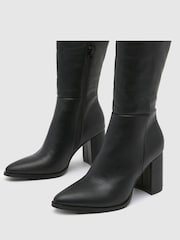 Schuh Diya Knee High Black Boots - Image 4 of 4