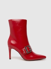 Червоний - Чоботи Schuh Brogan Hardwear Buckle Point - Image 1 of 4